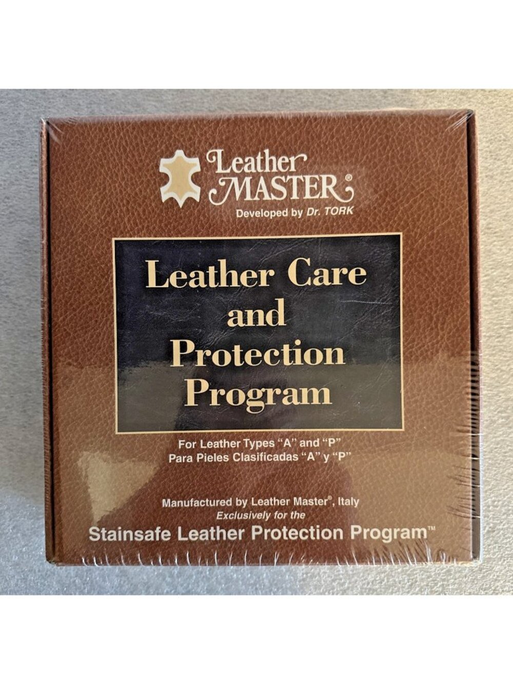 Leather Care & Protection Program For Leather Types A & P Leather Master Dr Tork